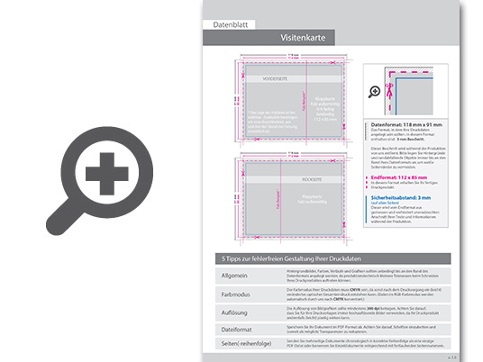 Product Bild klapp-visitenkarten_hoch_5_5_farbig_mit_beidseitig_partieller_uv-lackierung_-_rillung_au__ermittig___beidseitig_bedruckt_(cmyk_4-farbig_+_1_gold-sonderfarbe)
