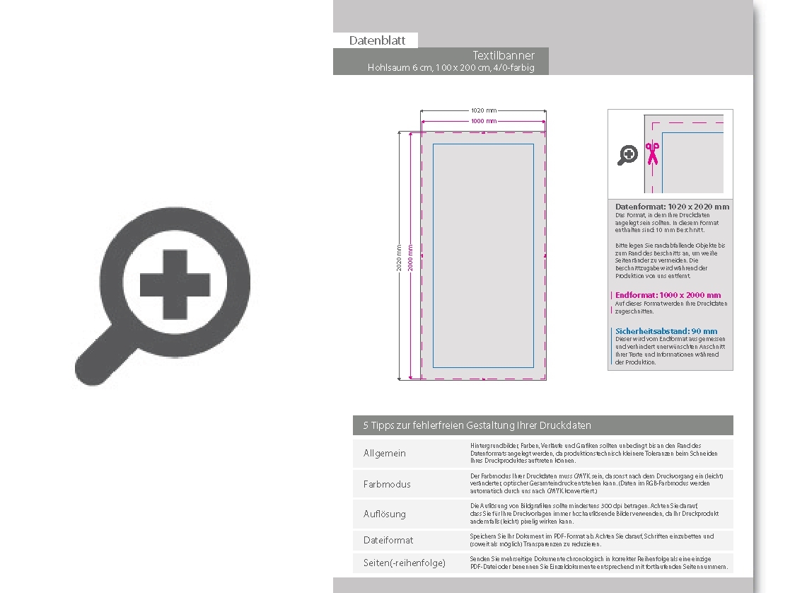Product Bild hochwertige_stoff-banner_100_x_200_cm__4_0-farbig_bedruckt__hohlsaum_links_und_rechts_(durchmesser_hohlsaum_6_0_cm)