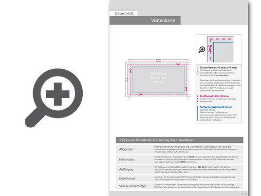 Product Bild visitenkarten_quer_5_0_farbig_90_x_50_mm_mit_beidseitig_partieller_uv-lackierung___einseitig_bedruckt_(cmyk_4-farbig_+_1_gold-sonderfarbe)